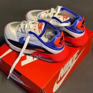 Toddler Air Max … clean… worn about 3 times. In great condition.